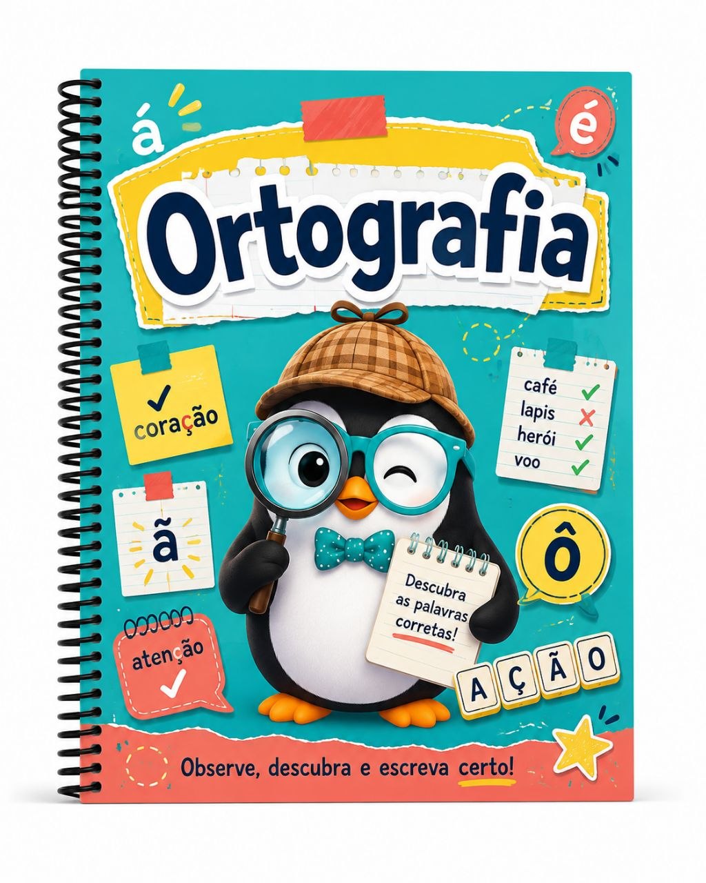 Capa da apostila de Ortografia